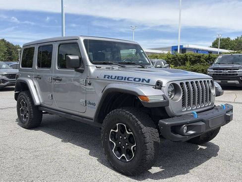 Used 2021 Jeep Wrangler Unlimited Rubicon 4xe w/ Steel Bumper Group AWD/4WD image 9