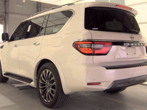 Used 2021 Nissan Armada Platinum w/ Captain's Chairs Package AWD/4WD image 8