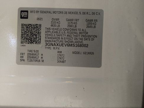 Used 2021 Chevrolet Equinox LT AWD/4WD image 33