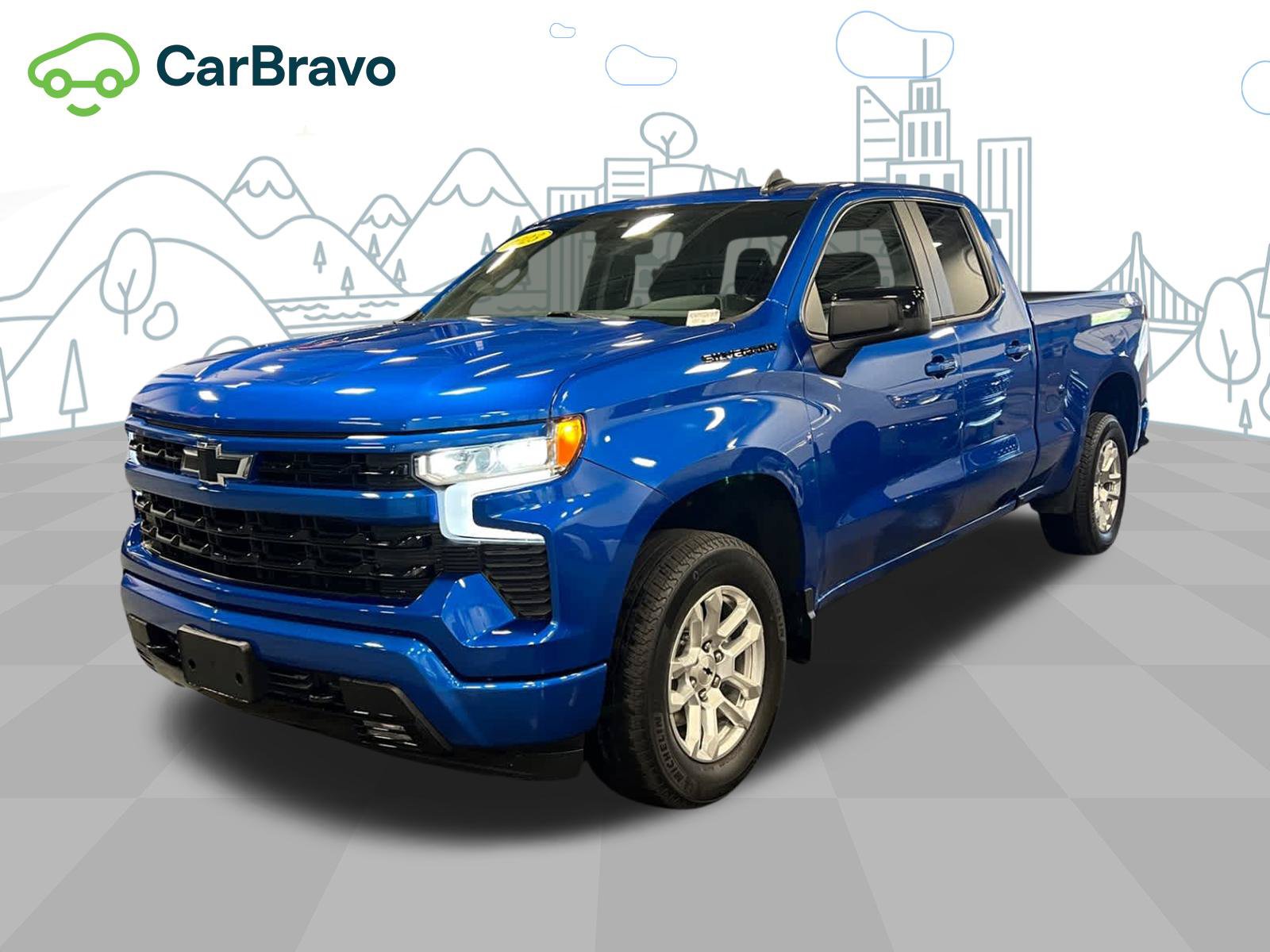 Certified 2023 Chevrolet Silverado 1500 RST w/ LPO, Dark Essentials Package AWD/4WD image 1