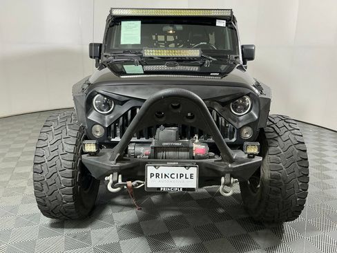 Used 2015 Jeep Wrangler Unlimited Sport w/ Connectivity Group AWD/4WD image 3