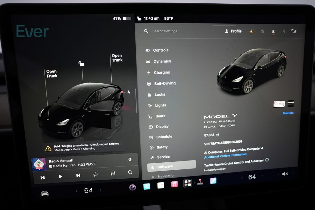 Used 2025 Tesla Model Y Long Range AWD/4WD image 7