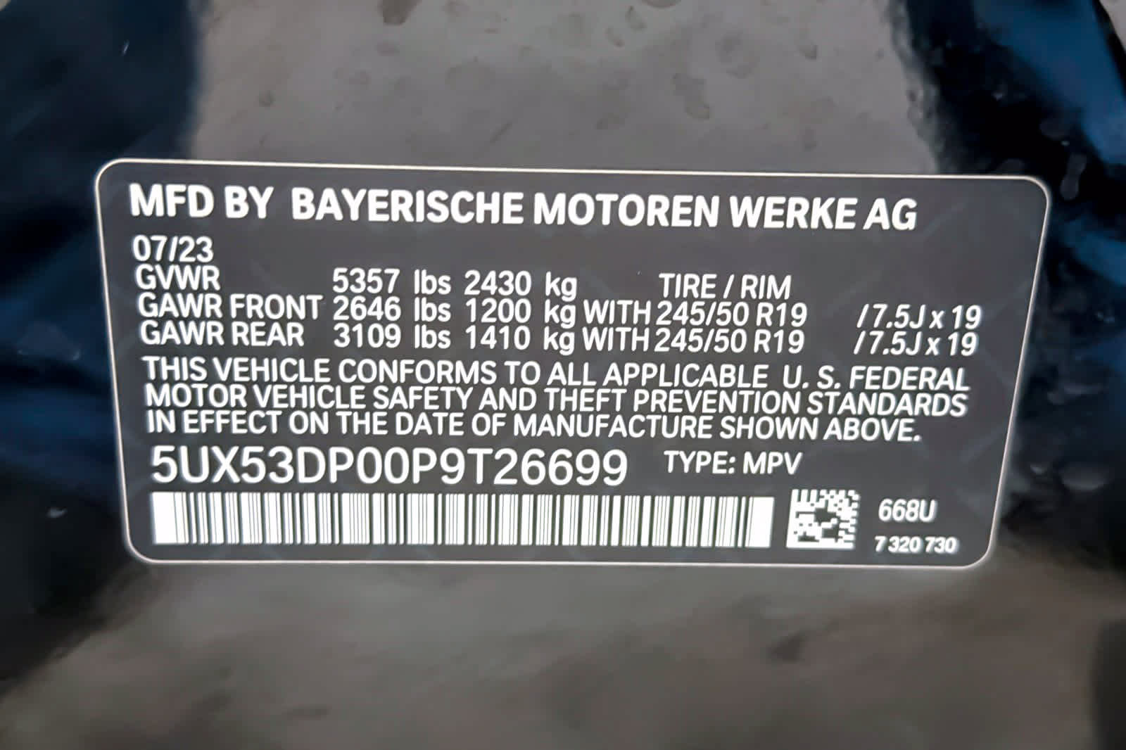 Used 2023 BMW X3 xDrive30i w/ Convenience Package AWD/4WD image 29