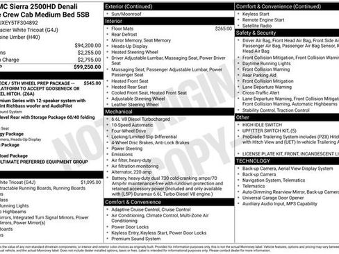 New 2026 GMC Sierra 2500 Denali Ultimate AWD/4WD image 29