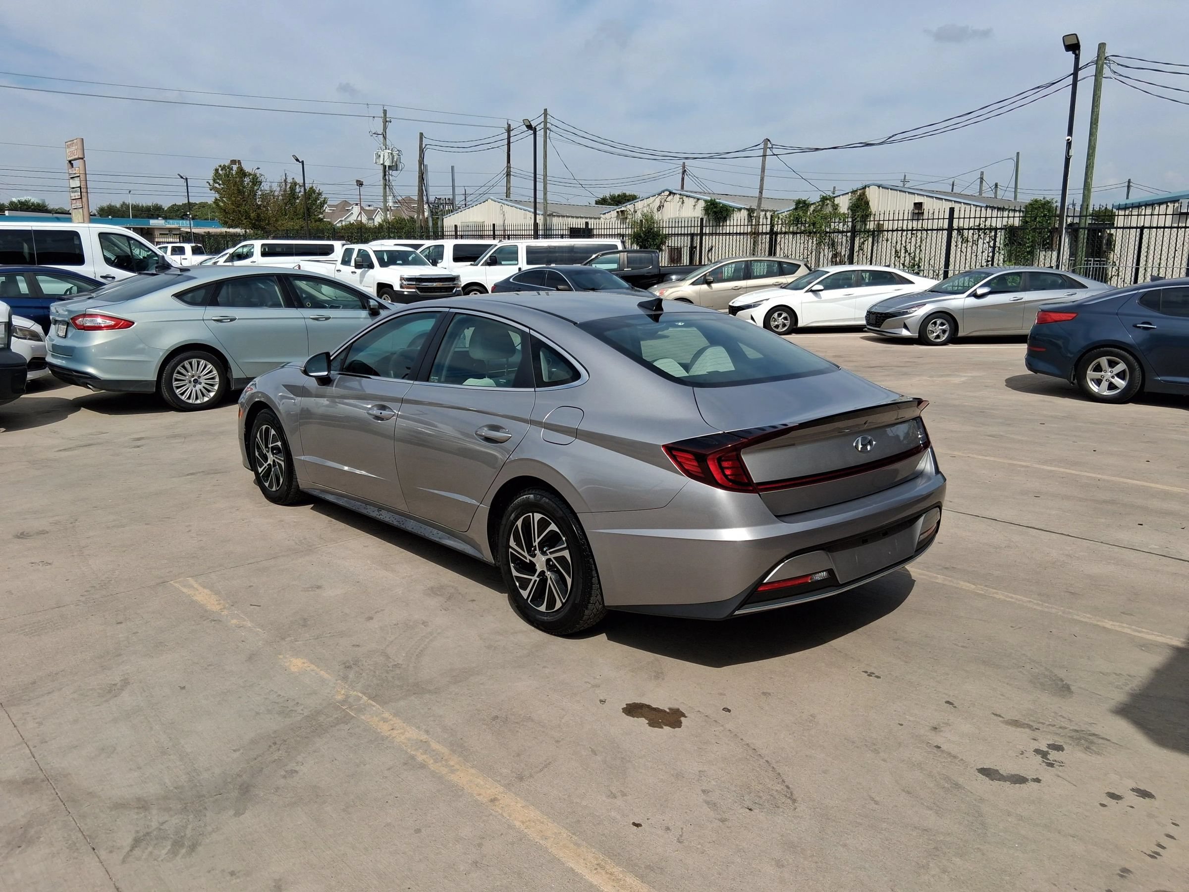 Used 2021 Hyundai Sonata Blue FWD image 4