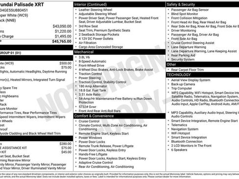 Used 2025 Hyundai Palisade XRT FWD image 42