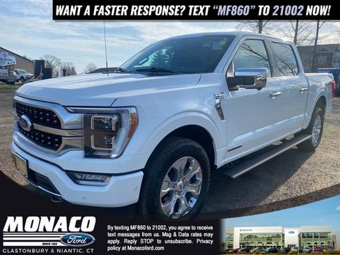 Certified 2023 Ford F150 Platinum w/ Equipment Group 701A High image 4