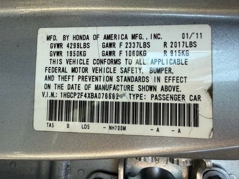 Used 2011 Honda Accord LX-P image 12