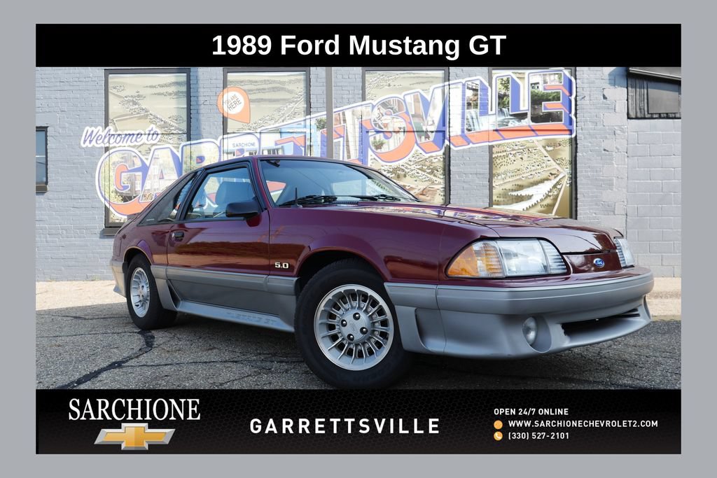 Used 1989 Ford Mustang GT RWD image 1