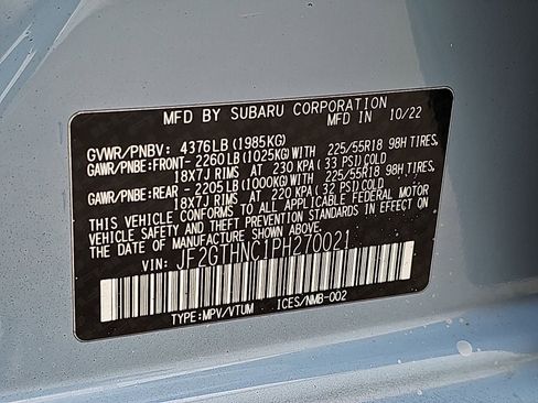 Certified 2023 Subaru Crosstrek 2.5i Limited image 44