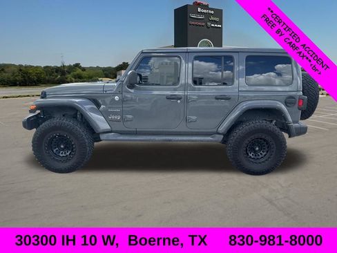 Used 2022 Jeep Wrangler Unlimited Sahara w/ Cold Weather Group AWD/4WD image 1