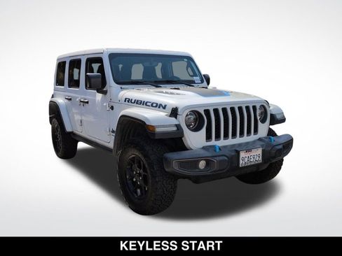 Used 2022 Jeep Wrangler Unlimited Rubicon 4xe AWD/4WD image 2