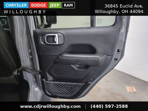 Used 2020 Jeep Wrangler Unlimited Sahara w/ Uconnect 4C Nav & Sound Group AWD/4WD image 30