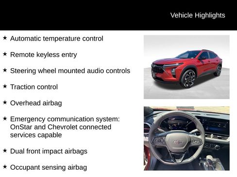Certified 2024 Chevrolet Trax RS FWD image 17