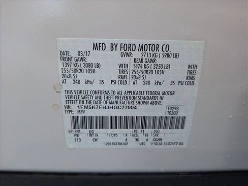 Used 2017 Ford Explorer Limited image 23