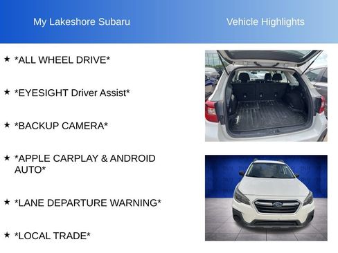 Used 2019 Subaru Outback 2.5i AWD/4WD image 9