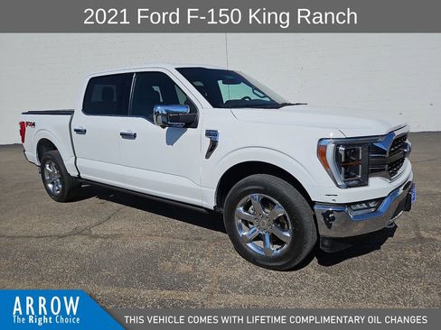 Used 2021 Ford F150 King Ranch w/ Equipment Group 601A High AWD/4WD image 1