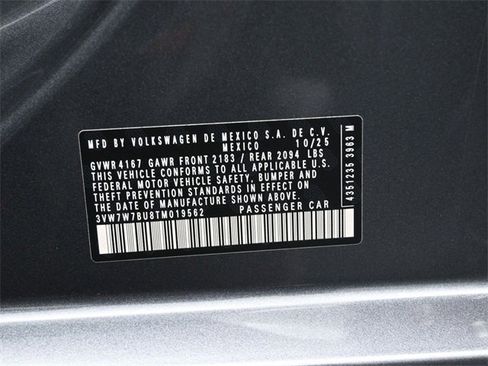 New 2026 Volkswagen Jetta SE image 19