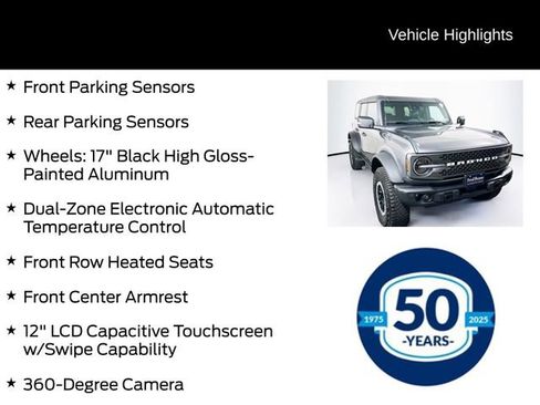 Certified 2023 Ford Bronco Badlands w/ Sasquatch Package image 11