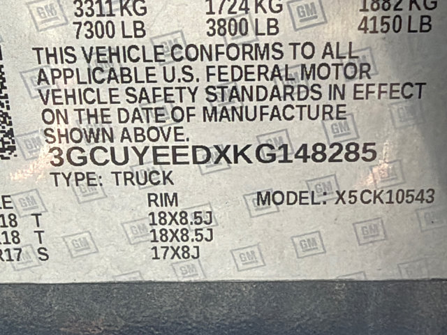 Used 2019 Chevrolet Silverado 1500 RST w/ All-Star Edition AWD/4WD image 33