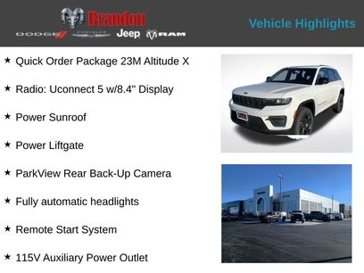 New 2025 Jeep Grand Cherokee Altitude