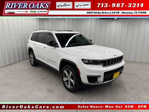 Used 2021 Jeep Grand Cherokee L Limited w/ Luxury Tech Group II AWD/4WD image 1