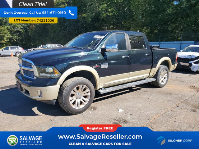 Used 2015 RAM 1500 Laramie Longhorn w/ Convenience Group AWD/4WD image 1