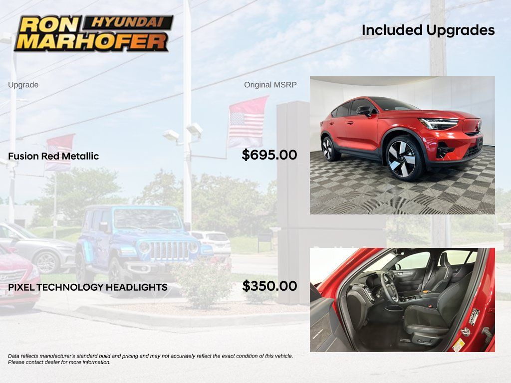 Used 2023 Volvo C40 P8 Recharge Ultimate AWD/4WD image 5