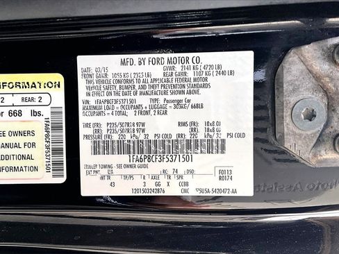 Used 2015 Ford Mustang GT Premium w/ Equipment Group 401A image 32