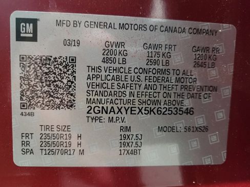 Used 2019 Chevrolet Equinox Premier image 33