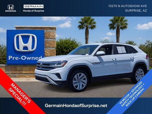 Used 2021 Volkswagen Atlas Cross Sport SE FWD image 1