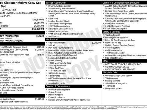 Used 2022 Jeep Gladiator Mojave w/ Trailer Tow Package image 6