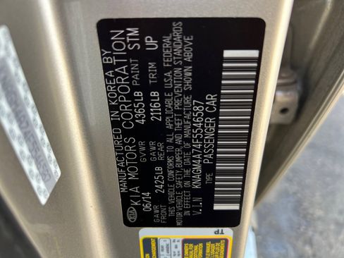 Used 2015 Kia Optima LX image 35