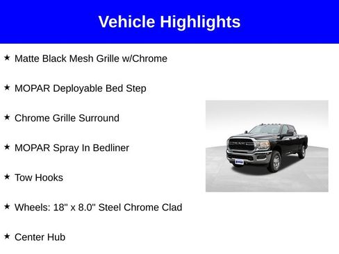 Used 2024 RAM 2500 Tradesman w/ Chrome Appearance Group AWD/4WD image 3