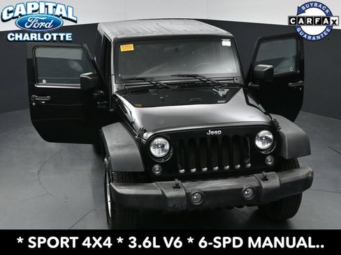 Used 2017 Jeep Wrangler Sport w/ Quick Order Package 23S AWD/4WD image 29