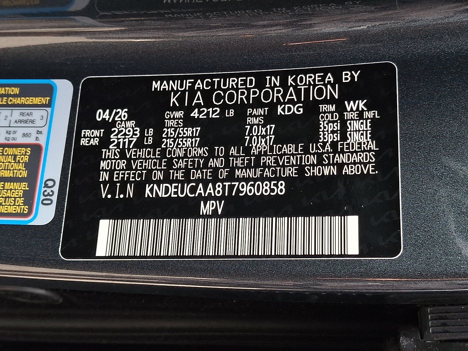 New 2026 Kia Seltos S AWD/4WD image 13