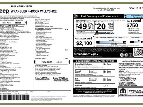 Used 2024 Jeep Wrangler Unlimited image 4