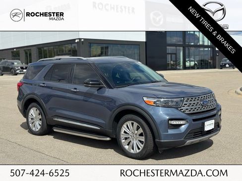 Used 2021 Ford Explorer Limited w/ Equipment Group 301A AWD/4WD image 1