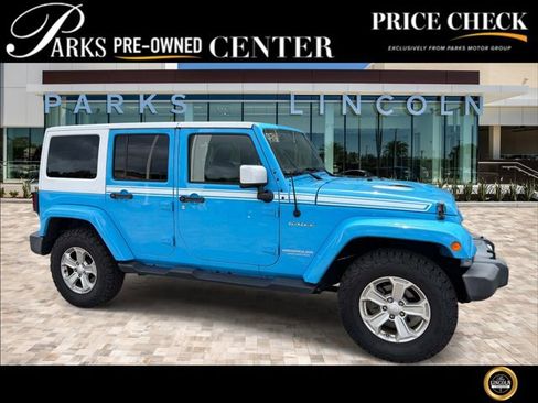Used 2017 Jeep Wrangler Unlimited Sahara w/ Quick Order Package 24E Chief AWD/4WD image 1