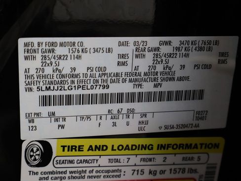 Used 2023 Lincoln Navigator Reserve AWD/4WD image 76