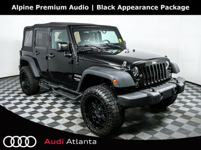 Used 2017 Jeep Wrangler Unlimited Sport w/ Mopar Black Appearance Group