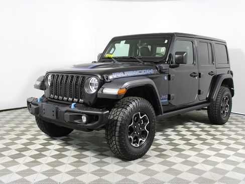 Used 2022 Jeep Wrangler Unlimited Rubicon 4xe w/ Steel Bumper Group image 33