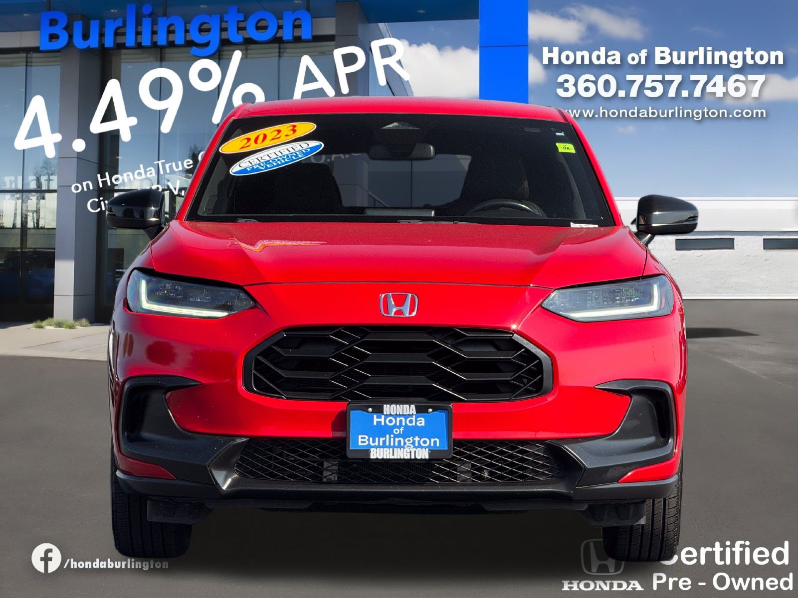 Certified 2023 Honda HR-V Sport image 11