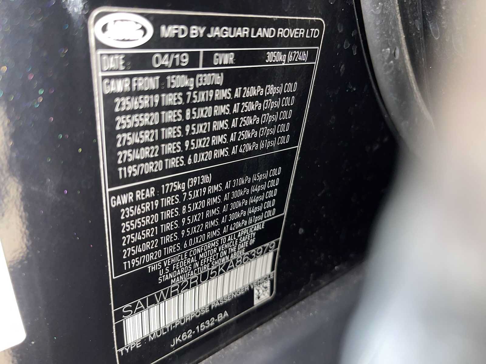 Used 2019 Land Rover Range Rover Sport HSE AWD/4WD image 21