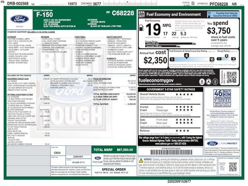 Used 2023 Ford F150 XLT w/ Equipment Group 302A High AWD/4WD image 4