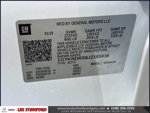 Used 2018 Cadillac XT5 Luxury w/ Driver Awareness Package AWD/4WD image 20