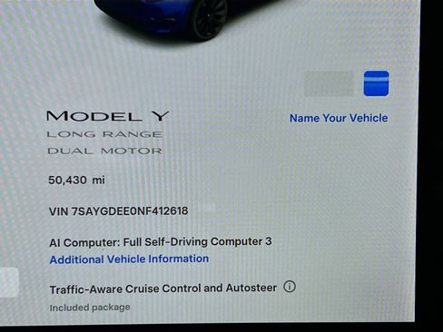 Used 2022 Tesla Model Y Long Range AWD/4WD image 8