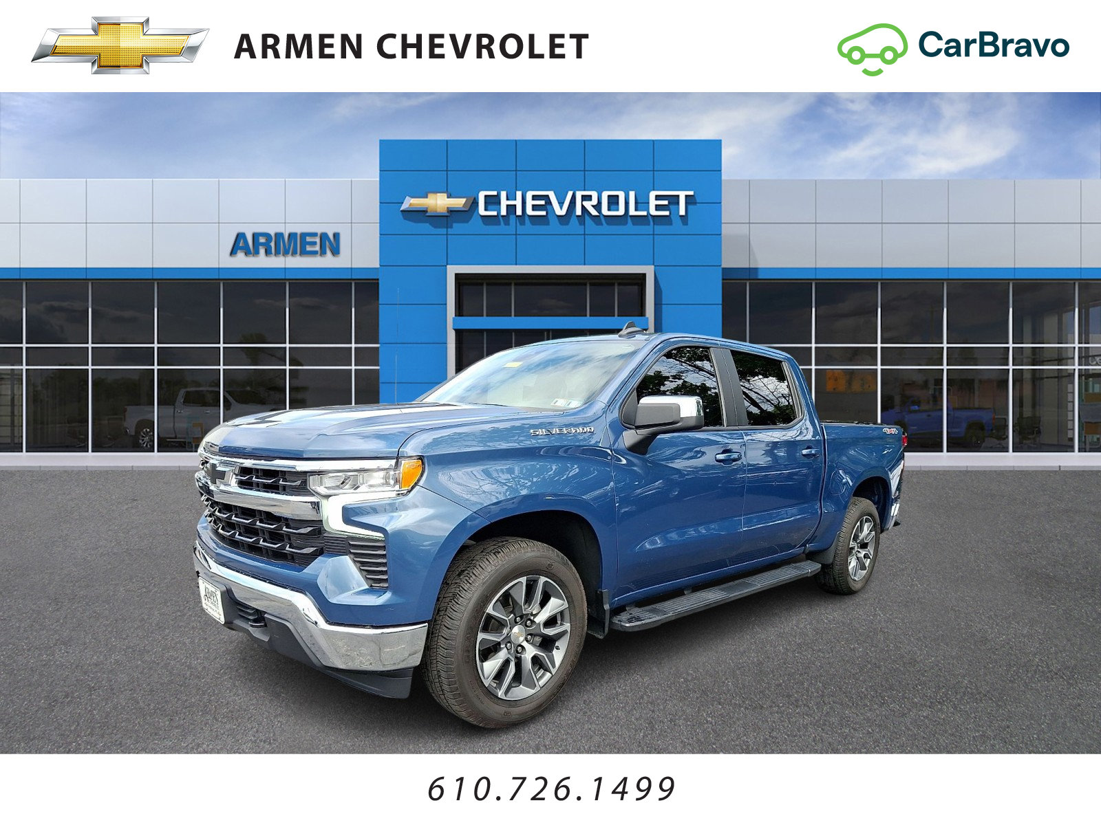 Certified 2024 Chevrolet Silverado 1500 LT AWD/4WD image 1