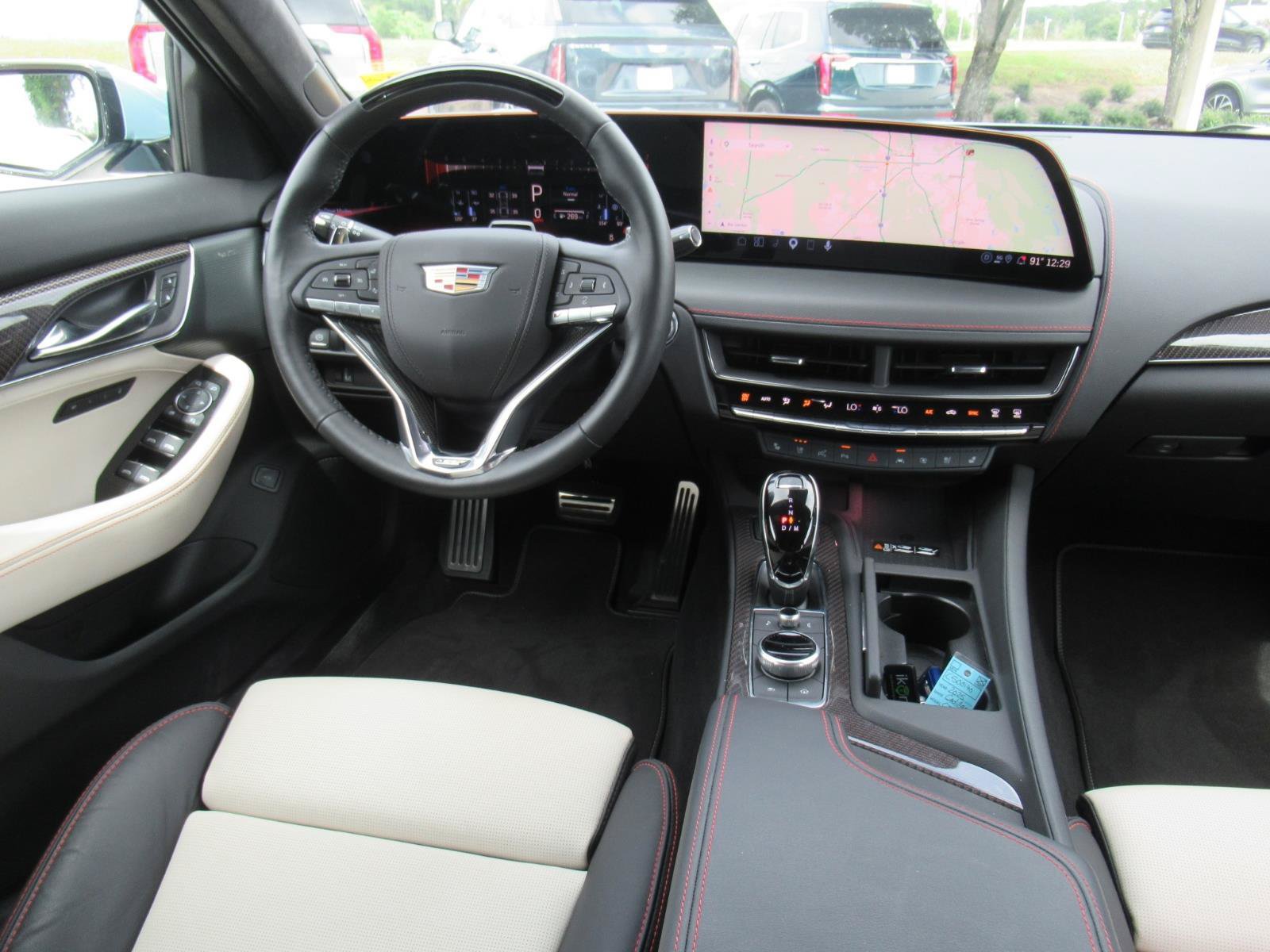 Certified 2025 Cadillac CT5 V w/ Technology Package RWD image 15