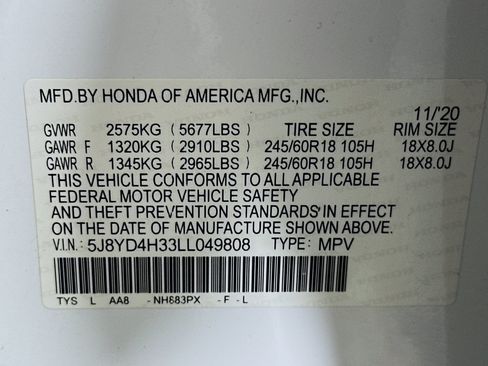 Used 2020 Acura MDX SH-AWD image 12
